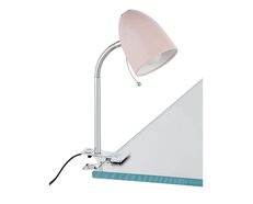 Lara Clamp Lamp Pastel Pink - 205261N