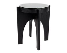Oasis Rattan Side Table Black - 32509