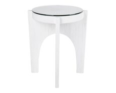 Oasis Rattan Side Table White - 32510