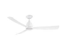 Kute 52" DC Ceiling Fan With Remote Control White - KUT52WH