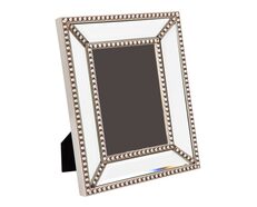 Zeta Medium Mirror Photo Frame Antique Silver - 53029