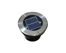 Solar 2W LED Inground Uplighter 316 Stainless Steel / Warm White - SLDIG-2W