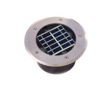 Solar 4W LED Inground Uplighter 316 Stainless Steel / Warm White - SLDIG-4W