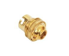 Lampholder BC Brass Plain With 12.7mm Base Fixing & Earth - ACLH3003E1-2