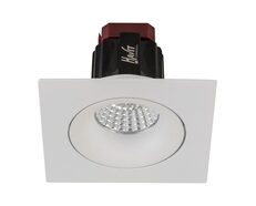 Lyra 6W Square Tilt Recessed Triac Dimmable LED Downlight White / Quinto - HCP-81320906