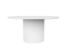 Arlo Round Dining Table 1.5m White - B32821