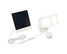 Middleton Solar Powered 7W LED Security Floodlight With Sensor White - 21325/05
