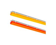 Weatherproof 600mm 10W/20W LED Batten With Dual Colour Selection Amber / Red IP65 - SL9726/20AM/RD