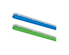Weatherproof 1200mm 20W/42W LED Batten With Dual Colour Selection Blue / Green IP65 - SL9726/40BU/GN