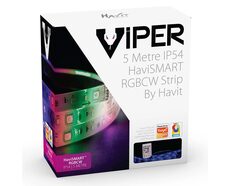 Viper HaviSMART 7.2W 12V DC 5 Metre LED Strip Kit / RGBCW - VPR9752IP54-72-5M