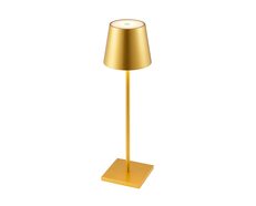 Clio 3W LED Rechargeable Table Lamp Gold - CLIO TL-GD