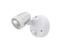 Muro Max 16W LED Single Spotlight With Sensor White / Tri-Colour - 25083