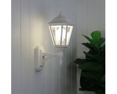 Java Outdoor Coach Wall Light White - SG70410WH