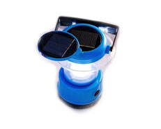 Portable Solar LED Lantern Blue / Cool White – SLDL2271A-BLUE