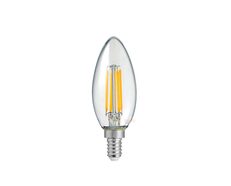 Filament Clear Candle LED 5.5W E12 Dimmable / Warm White - F5.512-C35-C-27K