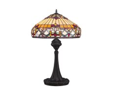 Belle Fleur Table Lamp Vintage Bronze - QZ/BELLEFLEUR/TL