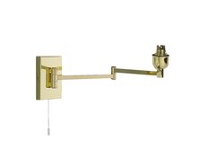 Swing Arm Traditional Wall Light Polished Brass - PD8163-BS
