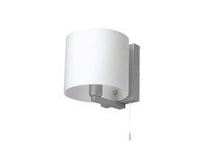 Small Pull Cord Switch Wall Light Satin Chrome - WL3361