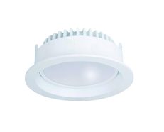 Round 13W Adjustable Dimmable LED Downlight White Frame / Warm White - AT9020/WH/WW