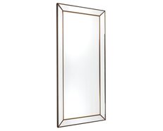 Zeta Floor Mirror Antique Gold - 40399