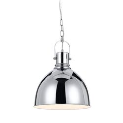Market 1 Light Chrome Pendant