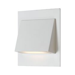 Vega 3W Square LED Step Light Cool White - White