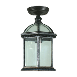 Station Under Eave Light Antique Black IP03 - LOI1000363