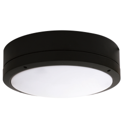 Cooper 23W LED Emergency Commercial Bunker Black / Tri-Colour - SE7083TC/EM/BK