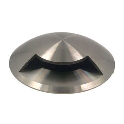 Small Faceplate One-Way Inground / Wall Light 316 Stainless Steel - 12V - IGM1SS