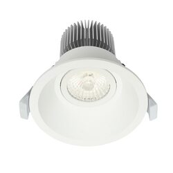 Mini Trim-II 10W LED Colour Temperature Changing Gimbal Downlight White - 20454/05