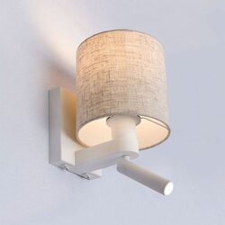 Brighton LED Bedside Reading Light White / Daylight - BRIGHTON02