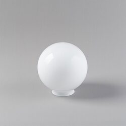 Sphere 8" Glass Shade 4 1/4" Fitter Opal Gloss - LOI3090063