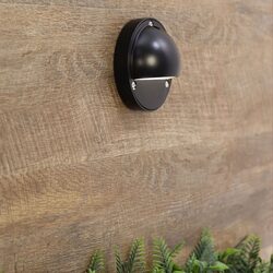 Luna Eyelid 12V Surface Mounted Step Light Black - OL7753BK
