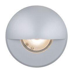 Deka 3 Watt 12V Eyelid LED Deck/Inground Light Anodised Aluminium / White - 19436+19459