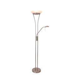 Reed 23W Mother & Child LED Floor Lamp Satin Chrome - LL-LED-01SC