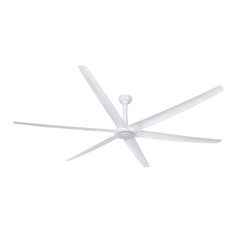 The Big Fan V2 86" DC Ceiling Fan White - TBF0861