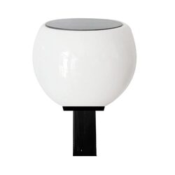 Retro Fit Solar LED Post Light Black / Warm White - SLDPL1011/BLK