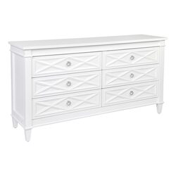 Plantation 6 Drawer Chest White - 32240