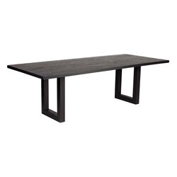 Leeton Dining Table 2.4m Black - B32360