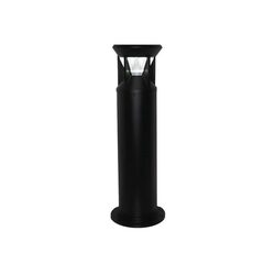 Industrial Solar LED Bollard Black / Dual Colour - SLDBL0012-BLK