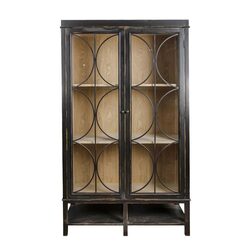 Maverick Birch Wooden Cabinet Black - FUR1263
