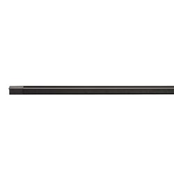 Astro Three Circuit 3 Meter Recessed Track Matt Black - HCP-102331