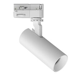 Astro Three Circuit 10W LED Triac Dimmable Track Light Matt White / Warm White - HCP-1032131