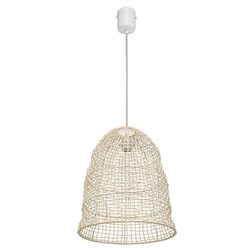Harbour Large DIY Rattan Pendant Light Natural - 20680/37