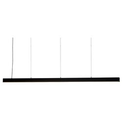 Proline 2400mm 96W LED Dali Dimmable Pendant Matt Black / Tri-Colour - HCP-692964
