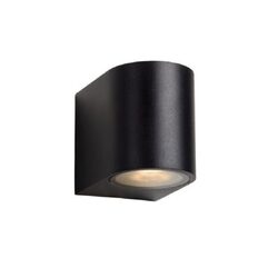 Eltanin 22 Fixed Down Wall Pillar Light Black - ST5022/BK