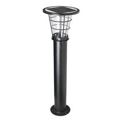 Commercial Solar LED Bollard Black / Dual Colour - SLDBL2602/BLK