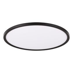 Romeo 36W LED 400mm Super Slimline Dimmable Oyster Black / Tri-Colour - 206353