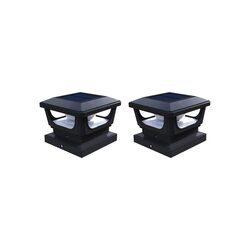 Contemporary Post Topper (FTYP) - 2 Pack - SLDPT4W/BLK-WW