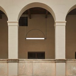 Arc LED Pendant Light Matt Black - ARO.C1292/NEG